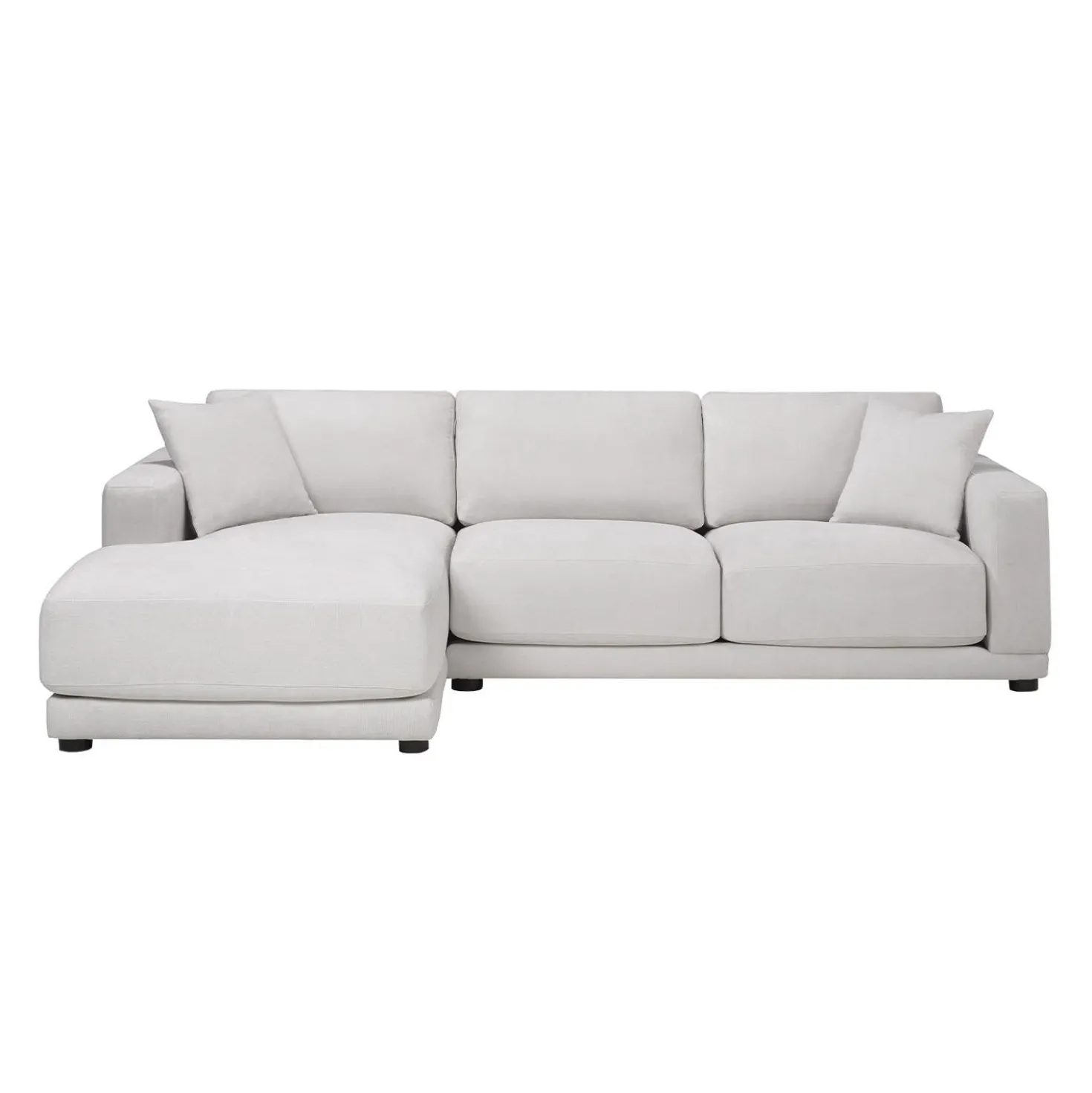 Sectionnel moelleux avec chaise longue à gauche