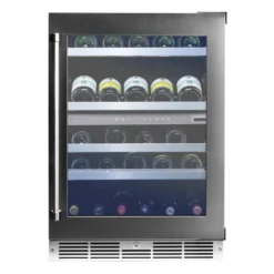 SILHOUETTE Cellier à vin encastré 24″ Inox 24" - SPRWC052D3SS