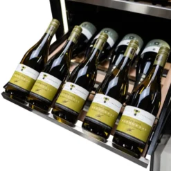 SILHOUETTE Cellier à vin encastré 24″ Inox 24