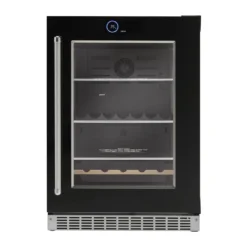 SILHOUETTE Centre de boissons encastré 24 po Noir 24" - SRVBC050R