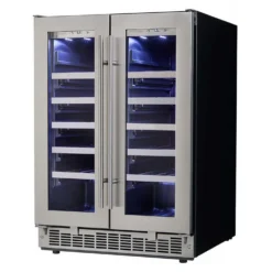 SILHOUETTE Refroidisseur à vin Inox 24" - DWC047D1BSSP