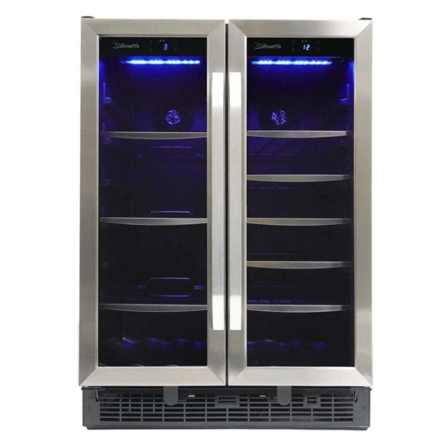 SILHOUETTE Refroidisseur à vin Inox 24" - SBC051D1BSS