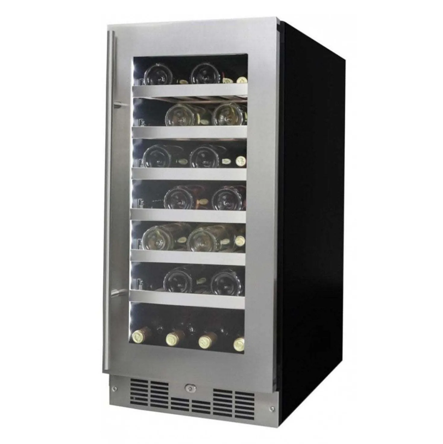 SILHOUETTE Refroidisseur à vin Inox 15" - SPRWC031D1SS