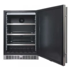 SILHOUETTE Réfrigérateur 5,5 pi3 24 po Inox Compact - SPRAR055D1SS