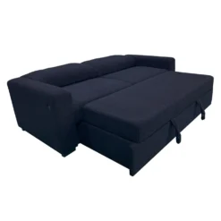 Sofa convertible en sherpa