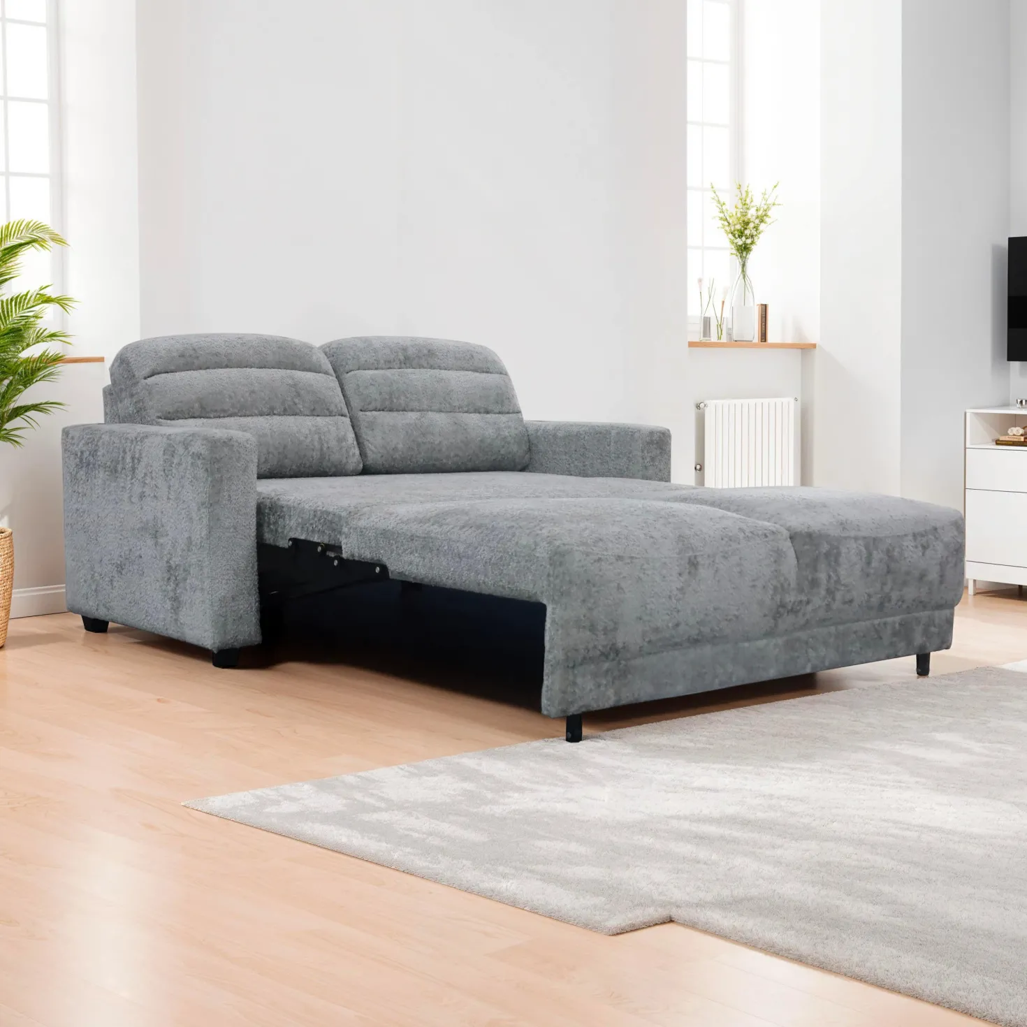 Sofa convertible électrique