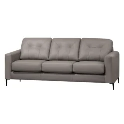 Sofa en cuir véritable
