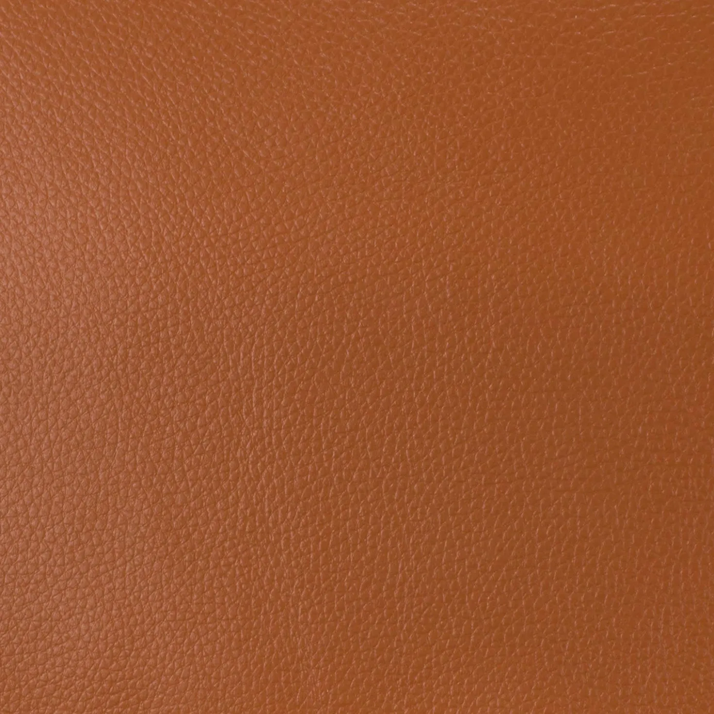 Sofa en cuir véritable - cognac