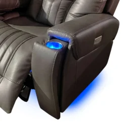 Sofa inclinable électrique avec appuis-tête ajustables