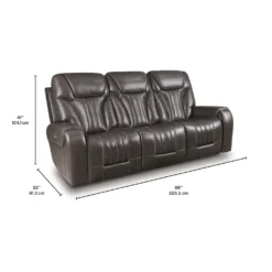 Sofa inclinable électrique avec appuis-tête ajustables