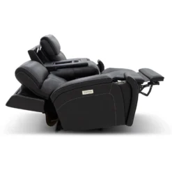 Sofa inclinable électrique avec appuis-tête ajustables, siège rabattable et système de son immersif