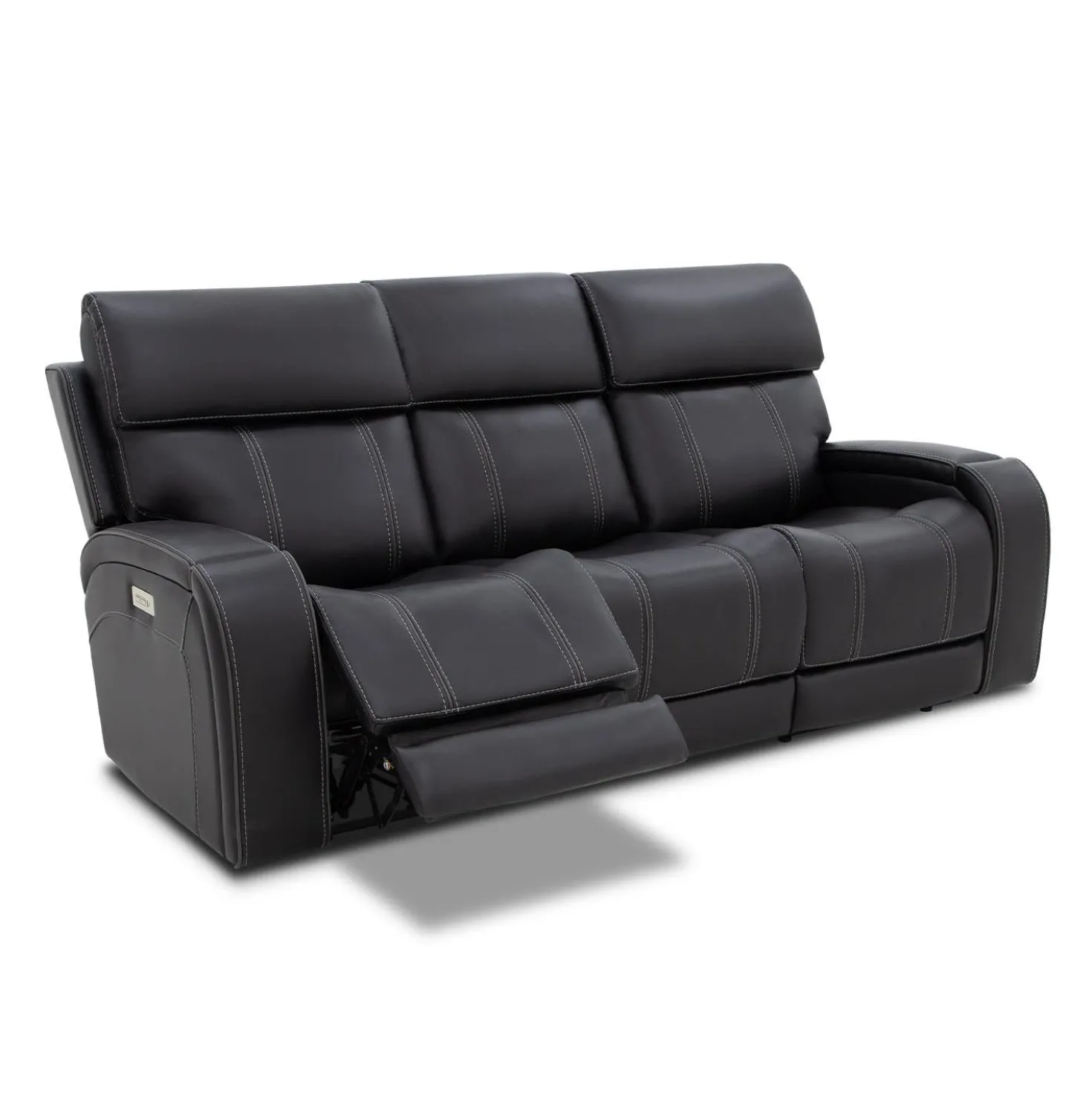 Sofa inclinable électrique avec appuis-tête ajustables, siège rabattable et système de son immersif