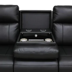 Sofa inclinable électrique avec massage, chaleur et dossier rabattable avec système de son intégré