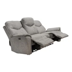 Sofa inclinable électrique - taupe