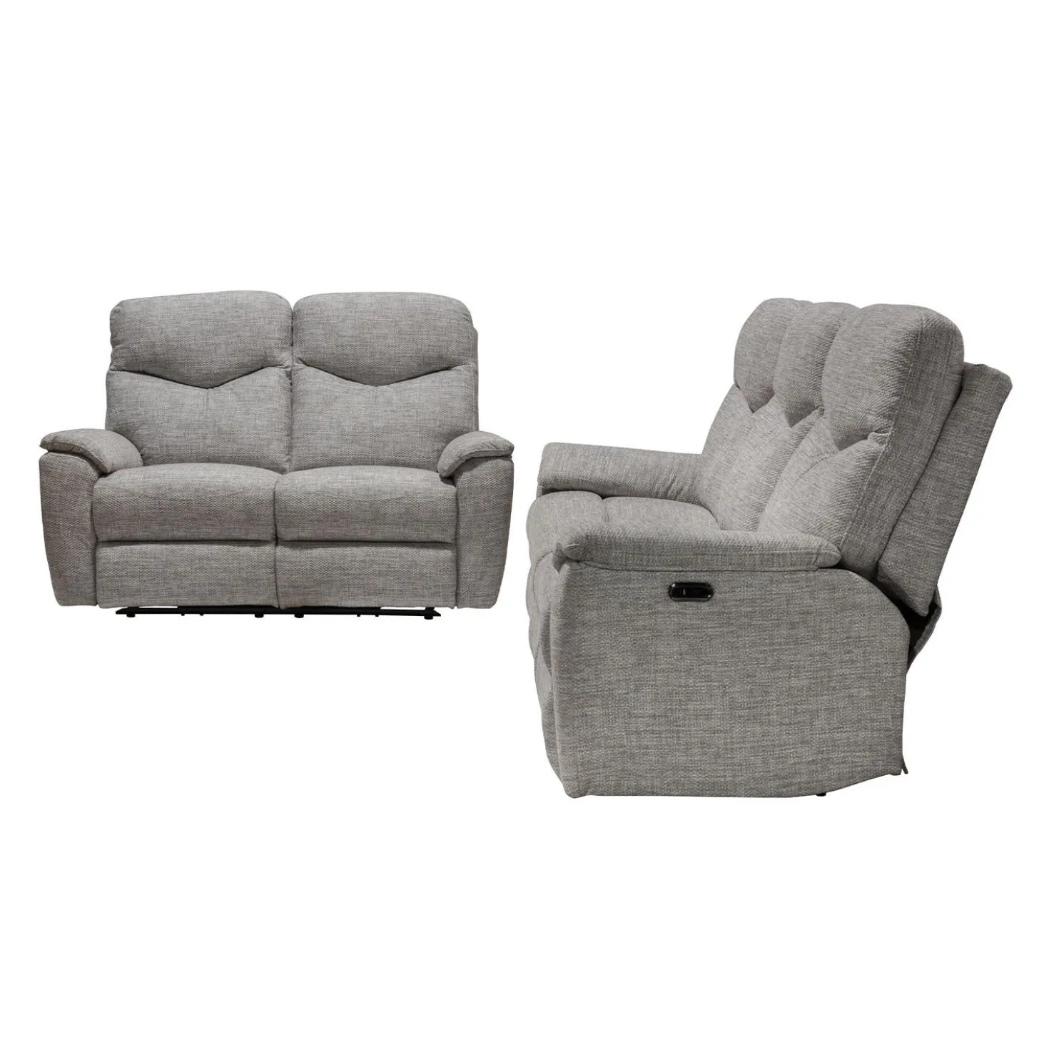 Sofa inclinable électrique - taupe
