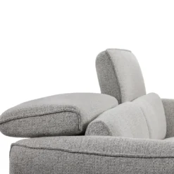 Sofa électrique inclinable avec appuis-tête ajustables - tissu