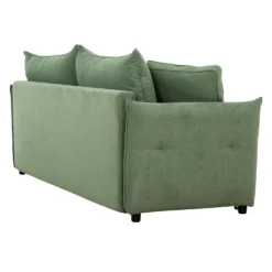 Sofa-lit avec rangement - vert
