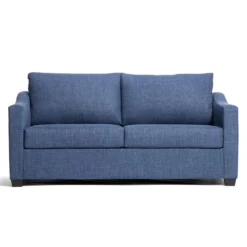Sofa-lit double - bleu