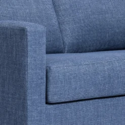 Sofa-lit double - bleu