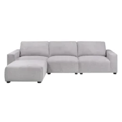 Sofa modulaire avec ottoman - 4 mcx