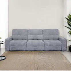 Sofa modulaire électrique avec sièges coulissants - 3 mcx