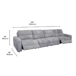 Sofa modulaire électrique inclinable- 4 mcx