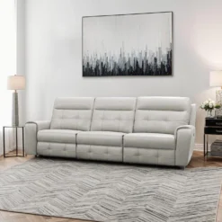 Sofa modulaire électrique inclinable avec dossier rabattable- 3 mcx