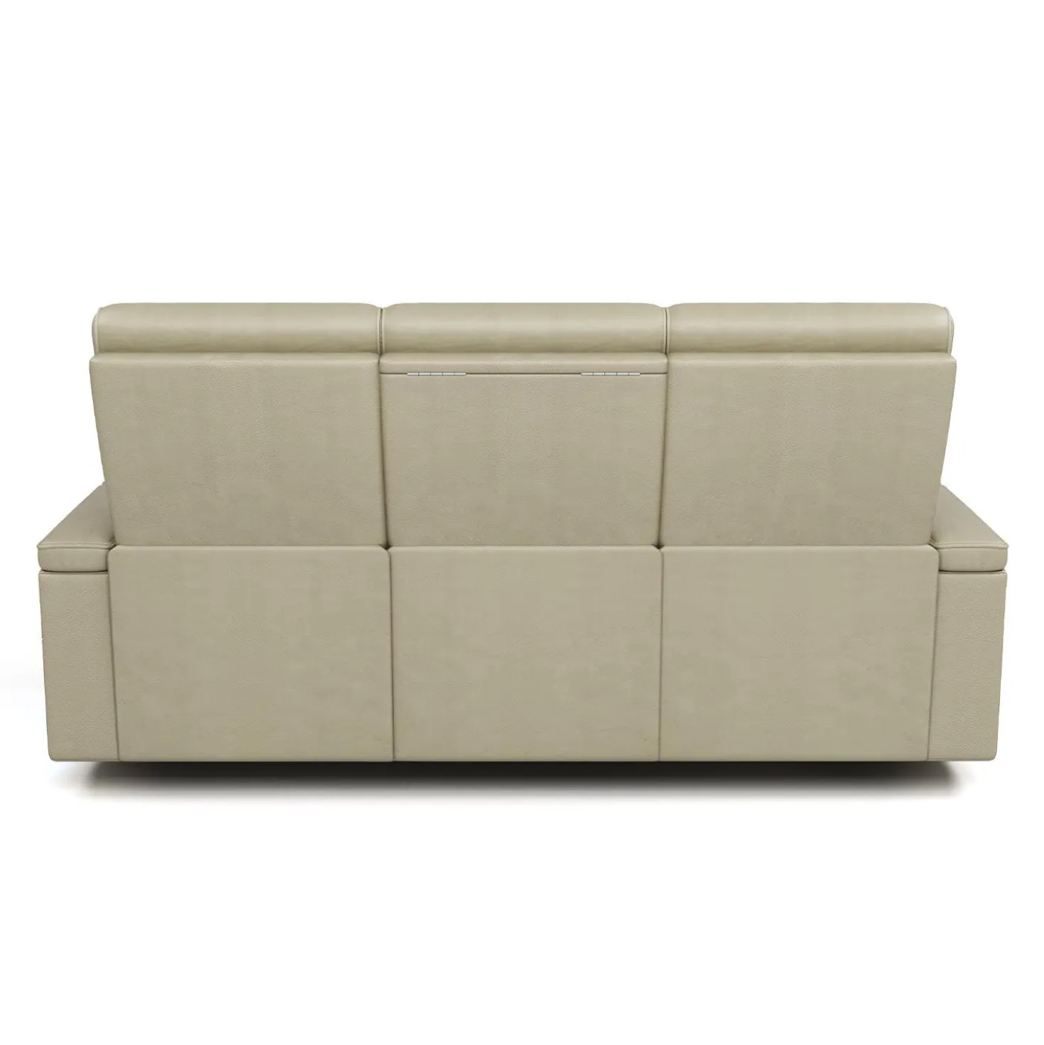 Sofa modulaire électrique inclinable avec massage, chaleur et dossier rabattable - 3 mcx