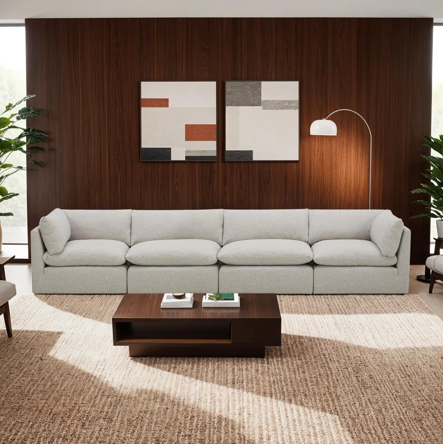 Sofa modulaire - 4 mcx