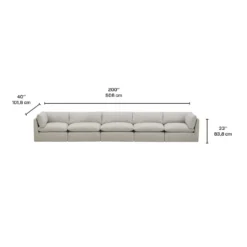 Sofa modulaire - 5 mcx