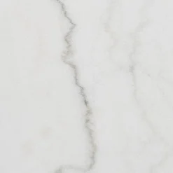 Table à café rectangulaire avec plateau en marbre blanc