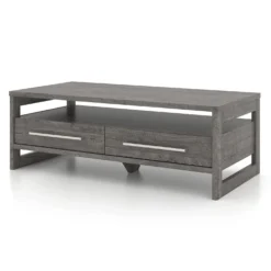 Table à café rectangulaire avec rangement