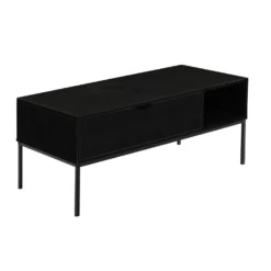 Table à café rectangulaire avec rangement - Monarch