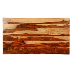 Table à café rectangulaire en bois massif
