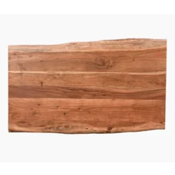 Table à café rectangulaire en bois massif