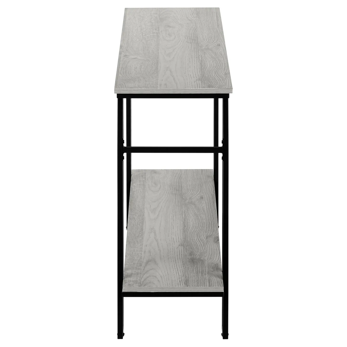 Table console - côtés en forme de h, 1 tablette, rectangulaire - 48"L - fau - Monarch