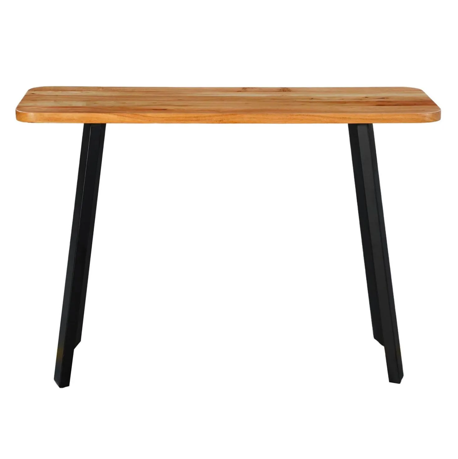 Table console en bois massif