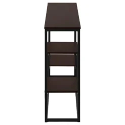 Table console - multi-niveaux, 3 tablettes, rectangulaire - 48