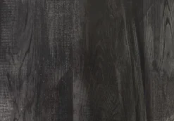 Table d'appoint - faux bois noir, métal noir - Monarch