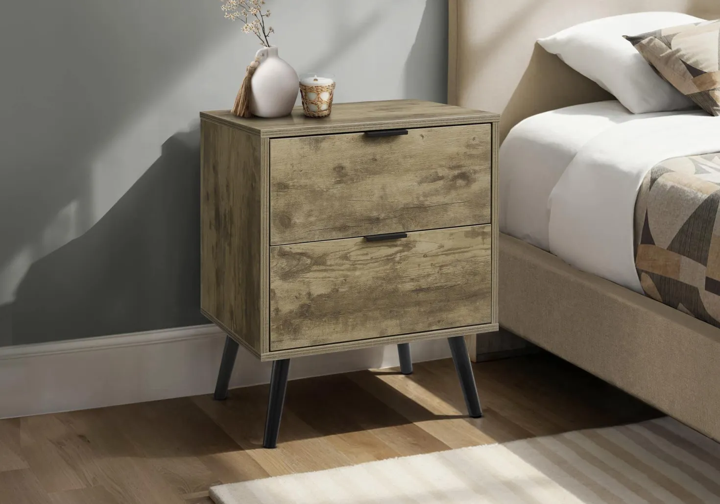 Table d'appoint 24"H avec rangement - Monarch