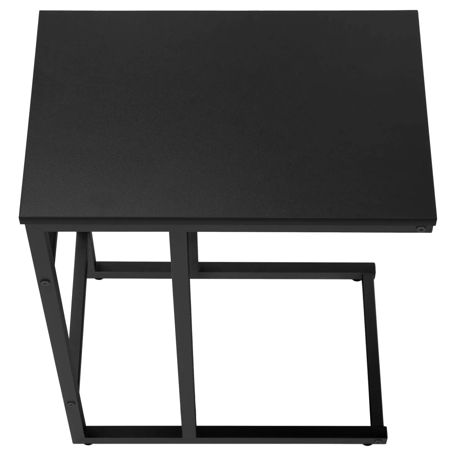 Table d'appoint - 24"H, noir, métal noir - Monarch