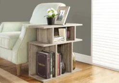 Table d'appoint - 24"H, taupe foncé - Monarch