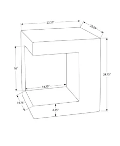 Table d'appoint intérieur ou extérieur 25