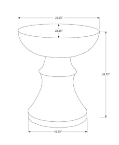 Table d'appoint intérieur ou extérieur 25