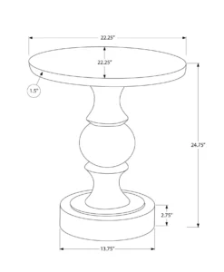 Table d'appoint intérieur ou extérieur 25