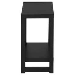 Table d'appoint - 2 niveaux, 1 tablette, panneaux épais, rectangulaire - 2 - Monarch