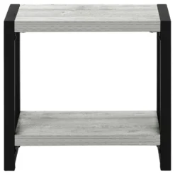 Table d'appoint - 2 niveaux, 1 tablette, panneaux épais, rectangulaire - 2 - Monarch