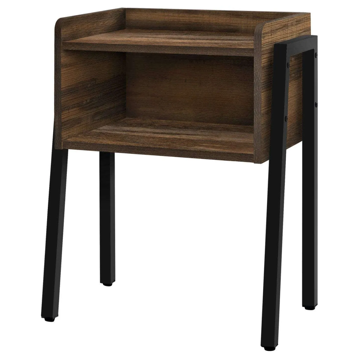 Table d'appoint, table de nuit - dessus de style plateau, 1 compartiment de - Monarch