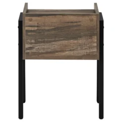 Table d'appoint, table de nuit - dessus de style plateau, 1 compartiment de - Monarch