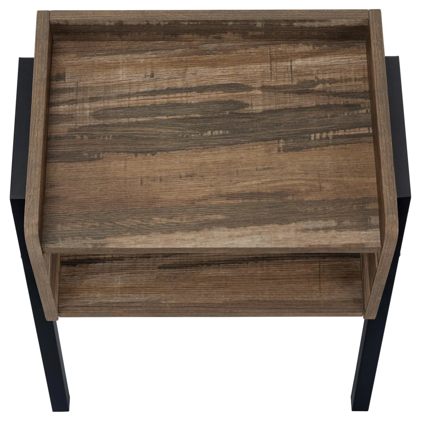 Table d'appoint, table de nuit - dessus de style plateau, 1 compartiment de - Monarch